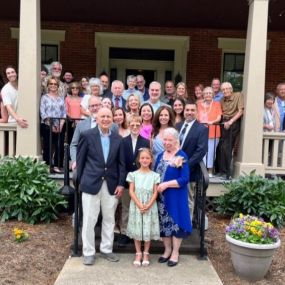 Picture of Ed & Janet Stets. This is their 60th wedding anniversary photo. Ed has been with us since he was 16. - Geoff Carlson State Farm insurance agent