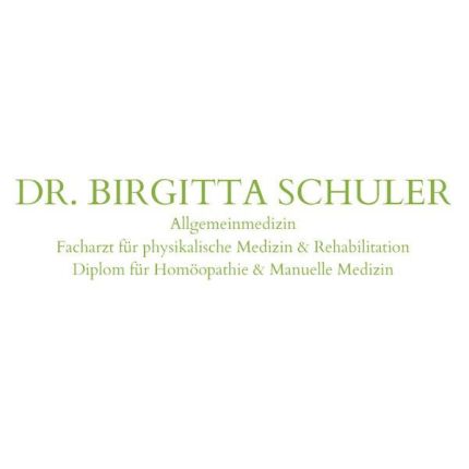 Logo von Dr.med. Birgitta Schuler, Diplom für Homöopathie & Manuelle Medizin