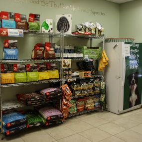We carry a wide variety of veterinary-approved pet products.