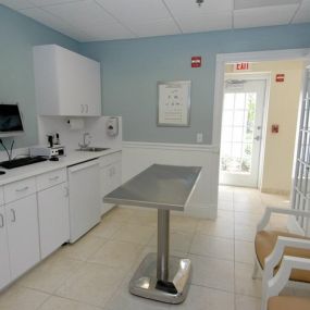 Our exam rooms are designed to be comfortable for both pet and owner.