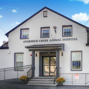 Another angle of our beautiful establishment, Overpeck Creek Animal Hospital