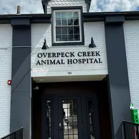 Exterior of Overpeck Creek Animal Hospital