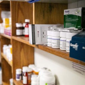 Our hospital also houses an on-site pharmacy to give our clients convenient and direct access to a wide range of medications their pets may need.
