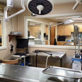 We have a modern, well-equipped surgery suite where our doctors perform a variety of surgical procedures.