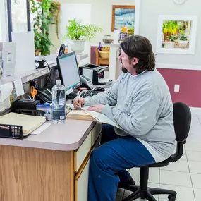 Our offices are bright and sunny. Just like our hospital staff!