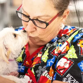 There's nothing quite like a puppy kiss!