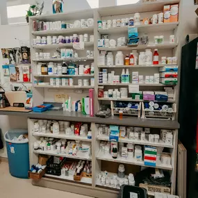 The facility at Fallston Veterinary Clinic houses an on-site pharmacy to give our clients convenient and direct access to a wide range of medications their pets may need.