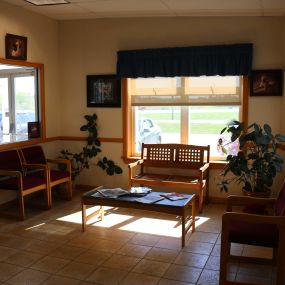 We keep wait times to a minimum. If there is a short wait, have a seat in our comfortable and bright waiting area!