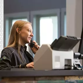 Our front office team keeps our hospital team organized and ready for daily appointments.