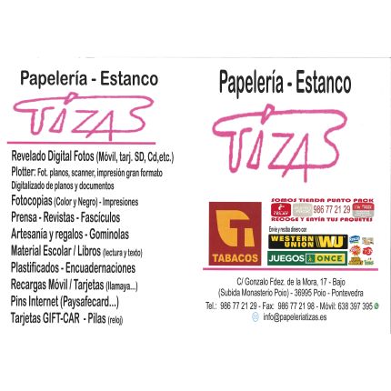 Logotyp från Papelería Tizas