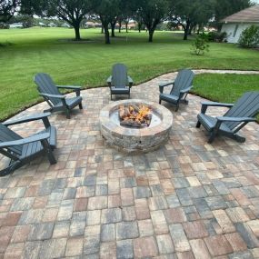 Outdoor fire feature / fire pit