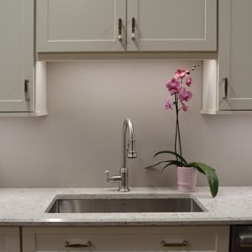 Schrock Pleasant Hill Kitchen Display: Sink Area