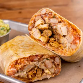 Central Taco & Tequila Burrito