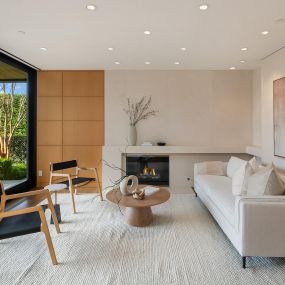 Wabi Sabi Living Room - Seattle Home Staging by Decorus