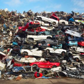 In addition to junk car removal we offer scrap metal recycling services,