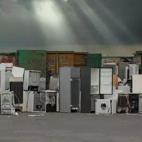 We also collect hazardous waste such as batteries and Ac compressors and batteries.