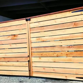 We will even install gates for your driveway.
