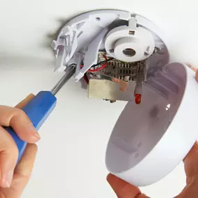 Don't underestimate the importance of installing a smoke detector! If you've just moved in, or your detector is chirping, you may need a new smoke detector. Contact our talented experts to receive a free estimate!