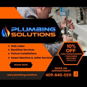 Plumbing Solutions Beaumont TX