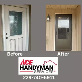 Door repair and installation