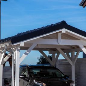 Canopies can also be used to protect vehicles from snow, rain, and any other daubery that falls on it.