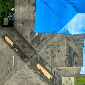 Construction workers can use canopies to protect the roof of houses while working on them to prevent damages from happening.