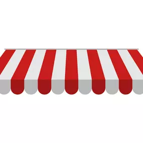 Restaurants would use canopies for customers who choose to enjoy their meals outside with light rain or sunny days.