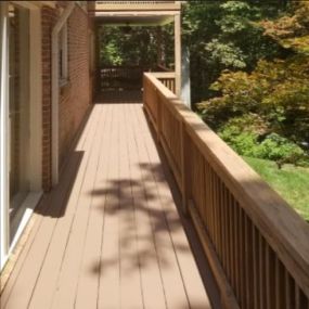 Ace Handyman Services Upstate South Carolina and Greenville Deck Stain