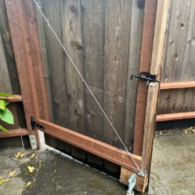 Ace Handyman Services Hassett Outdoor Fence Door