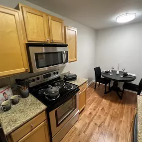 Kitchen with Dining Area