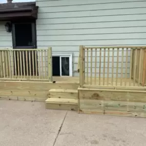 Ace Handyman Services Greater Wausau Deck Install