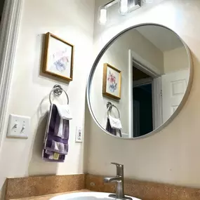 Elder's Ace Handyman Services Cleveland Bathroom Mirror Install