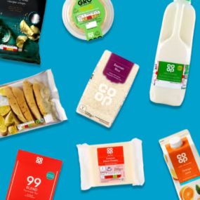 Find lower prices on over 100 of your favourite products at your local Co-op.