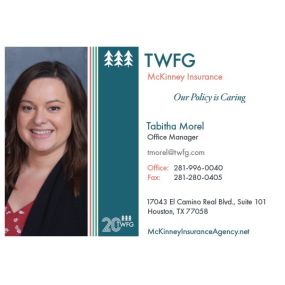 Tabitha Morel - Office Manager - McKinney Insurance