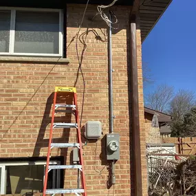 Precision Today Plumbing Heating Cooling Electrical (Miller's Area Heating) Electrical job