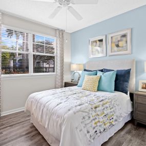 High bedroom ceilings