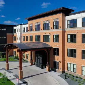 Apartment homes building