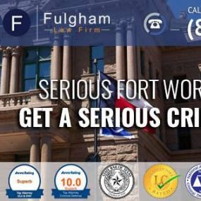 Fulgham Hampton Criminal Defense Attorneys legal team approach provides you 4 Former Prosecutors with expertise in matters ranging from Theft to Murder. We know how prosecutors think and what they will do on your case.