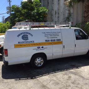 We serve as far south as Key Largo, and as far north as Fort Pierce and covering west to Naples and Fort Myers. We are based in Broward County