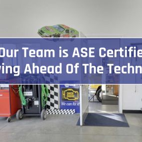 Blue Lakes Auto Repair has ASE certified technicians!