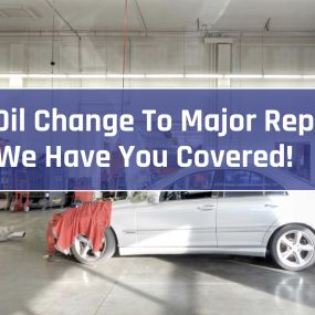 Blue Lakes Auto Repair covers you from an oil change to a major automotive repair!