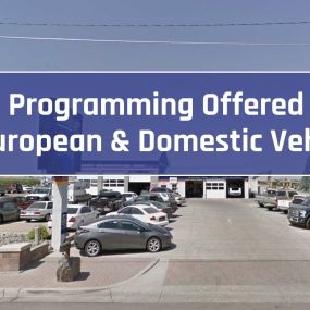Blue Lakes Auto Repair works on European & Domestic vehicles.