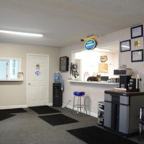 At A-Ford-Able Automotive Auto Repair & Tire we offer free wifi and a pet friendly atmosphere to make you feel at home while you wait.