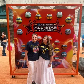 Throwback to last week at the WNBA Allstar event.