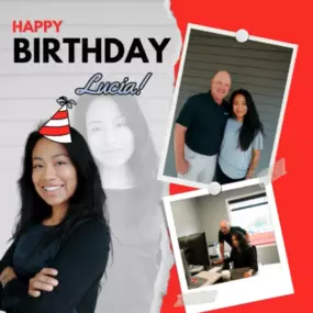 Happy birthday, Lucia! On your special day, we want you to know that you're simply the best. Here's wishing you a birthday filled with joy and surrounded by your loved ones. Enjoy your day!