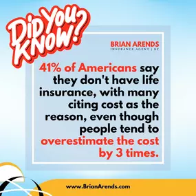 Did you know that nearly 1 in 3 families might face financial challenges within a month if their main income earner passed away? Life insurance provides confidence in the future, ensuring your loved ones are protected no matter what.
Visit or give us a call today and let’s find a plan that provides confidence for your family’s future!