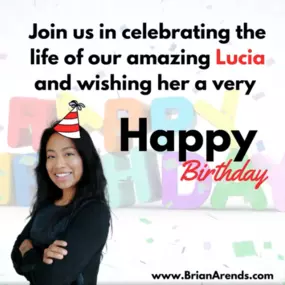 Happy birthday, Lucia! On your special day, we want you to know that you're simply the best. Here's wishing you a birthday filled with joy and surrounded by your loved ones. Enjoy your day!