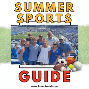 It’s a Summer of Sports here in Kentucky!
Whether you're on the field or not, Team Brian Arends has your back. 
Visit us to learn about additional coverage options for those unexpected moments during this active season. 
Wishing you a safe and happy summer!