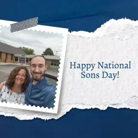 Happy National Son's Day to our team member Kathy and her son from all of us here at Brian Arends - State Farm Insurance Office