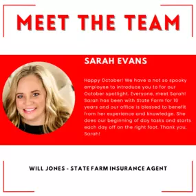 Meet Sarah!